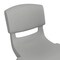 Flash Furniture Plastic Stacking School Chairs with 12 in Seat Height in Soft Gray, 2PK 2-YU-YCX-001-SFTGY-GG - alternate 9