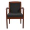 Office Star Products Kenwood Collection Upholstered Back Guest Chair, Light Cherry KEN79LCH-3 - alternate 6