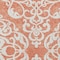 Homeroots 9' X 12' Coral And Ivory Damask Washable Indoor Outdoor Area Rug 614423 - alternate 9