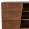 Homeroots Vintage Style Walnut Veneer Six Drawer Dresser 473107 - alternate 6