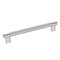 Amerock Esquire 8 in 203 mm Center-to-Center Polished Nickel/Stainless Steel Cabinet Pull BP36562PNSS - alternate 1