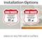 Signmission Dog Poop Shield Sign Dog Waste Is A Thre, 4 inch X 4 inch, Vinyl Decal, 2PK SHI-D-2PACK-4-374 - alternate 6