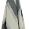 Homeroots 50" X 60" Black Cotton Woven Striped Throw Blanket with Fringe 518821 - alternate 5