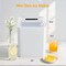 Healsmart Countertop Ice Maker, 9 Ice Cubes Ready in 6 Minutes, 26lbs/24Hrs, 2 Sizes Bullet Ice, Se 3A88HKICEM26WHTV3 - alternate 7