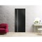 Sartodoors Slab Barn Door Panel, Planum 0310 Black Matte and Aluminum Strips, Sturdy Finished Modern Doors, Po PLANUM0310S-BLK-2896 - alternate 5