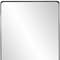 Homeroots 40" Black Metal Framed Accent Mirror 383724 - alternate 8