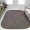 Jonathan Y Miles Modern Minimalist Radius Corner Solid Light Brown 8 ft. x 10 ft. Shaped Area Rug SHP100D-8 - alternate 7