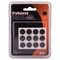 Prosource Furniture Gripper Pad, SBR, Black, 1/2 in Dia, 7/64 in Thick, Round FE-50710-PS - alternate 3