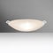 Besa Lighting Sonya 17 Ceiling, Glitter, White Clips, 2x11W LED 8418GL-LED-WH - alternate 1