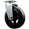Service Caster 6 Inch Rubber on Cast Iron Wheel Swivel Caster with Ball Bearing SCC SCC-20S620-RSB - alternate 1