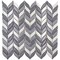 Apollo Tile Gray White 11.6 in x 12.1 in Recycled Glass Glossy Floor and Wall Mosaic Tile 9.75 sqft/case, 10PK APLVRE8815A - alternate 1