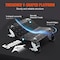 Vevor Car Dolly Wheel Tire Dolly 4 PCS Heavy Duty Skate Auto Repair Dolly 6000LB, 4PK XJC-080-4 - alternate 7