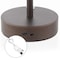 Jonathan Y Carson 12.75" Modern Minimalist Iron Rechargeable Integrated Portable LED Table Lamp, Oil Rubbed Bron JYL7110B - alternate 14