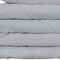 Homeroots Light Gray King Cotton Blend 1000 Thread Count Washable Duvet Cover Set 528119 - alternate 6
