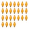 Bulbrite 25 Watt Dimmable Amber F15 Fiesta Incandescent Light Bulbs with Medium (E26) Base, 25PK 861972 - alternate 1