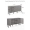 Crosley Perry Sideboard CF4224-BK - alternate 10
