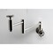 Kingston Brass Wall Mount Pot Filler Faucet, Polished Nickel KS8106CG - alternate 6