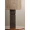 Troy Lighting Folk 1 Light Table Lamp in Patina Brass and Ceramic Shadowed Bark Finish PTL1427-PBR/CSK - alternate 8