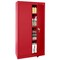 Sandusky Lee Storage Cabinet, 66 in H, 30 in W, 18 in D, Swing, Keyed, Red, 3 Shelves VF31301866-01 - alternate 5