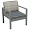 Outdoor Expressions 4-Piece Aluminum Sofa Patio Chat Set with PFAS-Free Fabric 863872 - alternate 7