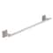 Oakbrook Collection Brushed Nickel Towel Bar 24 in. L Die Cast Zinc BH-OB5024BN - alternate 1