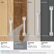 Amerock Mulholland 3-3/4 in 96 mm Center-to-Center Polished Chrome Cabinet Pull BP5303126 - alternate 6