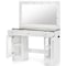 Homeroots 43" White Wood Lighted Mirrored Dresser 691697 - alternate 5