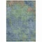 Homeroots 10' X 14' Blue Abstract Washable Indoor Outdoor Area Rug 608770 - alternate 8