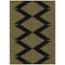 Homeroots 3' X 5' Black And Beige Geometric Washable Indoor Outdoor Area Rug 598722 - alternate 8