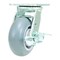Vestil Thermoplastic Swivel With Brake Rigid Caster 5 In. Diameter x 2 In. Width 551 lb Light Gray CST-VE-5X2TPR-SWB - alternate 1