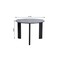 Homeroots 42" Black Solid Wood Three Leg Base Round Top Dining Table 712208 - alternate 6