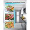 Black&Decker 20.1 cu. Ft. Top Mount Refrigerator / Freezer with ice maker -Stainless Look BR2010JIMS - alternate 8