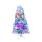 Homeroots 6' Silver Pre Lit Full Tinsel Christmas Tree 696953 - alternate 1