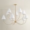 Troy Lighting Evermore 10 Light Chandelier in Patina Brass Finish F1960-PBR - alternate 7