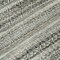 Homeroots 10' X 14' Pewter And Charcoal Striped Washable Indoor Outdoor Area Rug 631508 - alternate 9