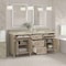 James Martin Vanities Lorelai 72" Double Vanity, Whitewashed Oak, w/ 3 CM Tajnar Eclos Top w/FreePower Wireless Charger 424-V72-WWO-FTJR - alternate 9