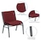 Flash Furniture Burgundy Fabric Stack Chair, PK2 2-XU-60555-BY-GG - alternate 10