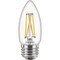 Signify Ultra Definition 40W Equivalent Soft White B11 Medium LED Decorative Light Bulb, 3PK 574392 - alternate 1