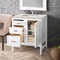 James Martin Vanities Addison 30" Single Vanity, Glossy White, w/ 3 CM Siberian Silestone Top E444-V30-GW-3SFR - alternate 3
