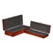 Homeroots Set of Two Brown Wood Box With Lid, 2PK 489370 - alternate 1