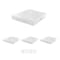 Nuvo Iron 4-in x 4-in White Aluminum Ornamental Pyramid Post Cap, 4PK PCP02-WEC-IP4 - alternate 1
