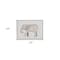 Homeroots Elephant White Floater Frame Print Wall Art 573459 - alternate 7