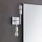 Jonathan Y Turing 18.7" 2-Light Metal LED Wall Sconce, Chrome JYL7456A - alternate 22