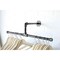 Ironwerks Designs 20" Black Pipe Clothes Rack IDW-PipeWall - alternate 4