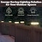 Pure Garden Solar Post Cap Lights 2 Waterproof LED Solar Powered Lights for Wooden or Vinyl Fence Post Caps 50-LG1507 - alternate 8