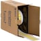 Brady PermaSleeve Low Smoke Zero Halogen Wire Marking Sleeves, 0.375 in. Dia x 2 in. W, Yellow LSZH-375-2-YL - alternate 1