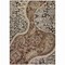 Homeroots 9' X 12' Brown Beige And Tan Floral Medallion Washable Indoor Outdoor Area Rug 603177 - alternate 9