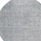 Homeroots 8' Silver And Beige Round Abstract Washable Indoor Outdoor Area Rug 616030 - alternate 8