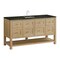 James Martin Vanities Breckenridge 60" Single Vanity, Whitewashed Oak, w/ 3 CM Phantome Eclos Top 330-V60S-WWO-3PHT - alternate 9