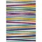 Homeroots 10' X 14' Blue Green And Copper Striped Washable Indoor Outdoor Area Rug 597372 - alternate 9